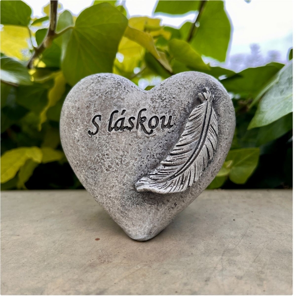 Dekorace na hrob 8 x 9 x 5,5 cm 