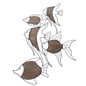 Dekorace na stěnu akvarijní ryby 73x99cm