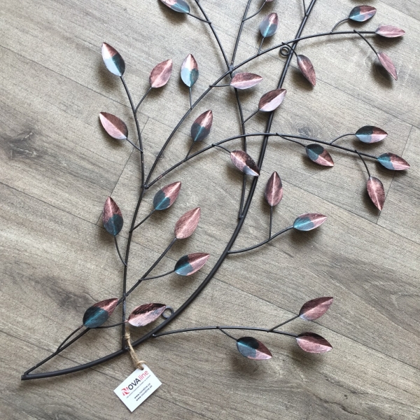 Dekorace na stěnu větev 47x88cm