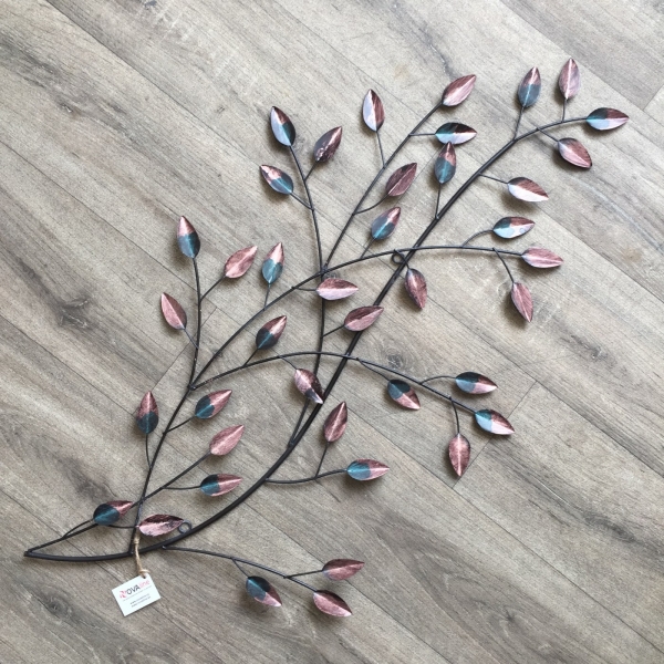 Dekorace na stěnu větev 47x88cm