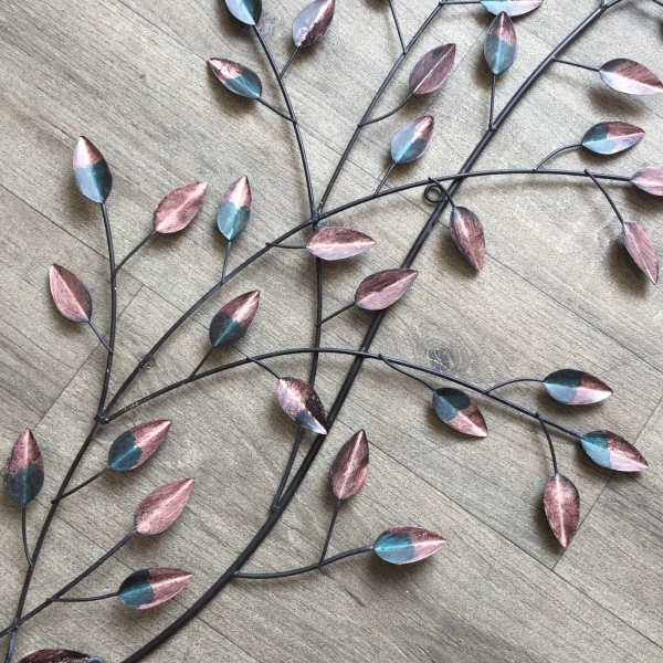 Dekorace na stěnu větev 47x88cm