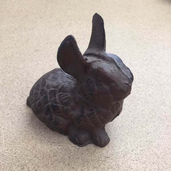 Dekorace na zahradu zajíc - vyřazeno