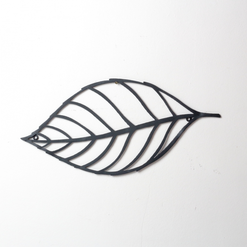 Dekorace na zeď list 24x50cm
