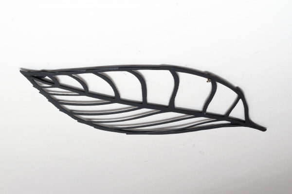 Dekorace na zeď list 24x50cm