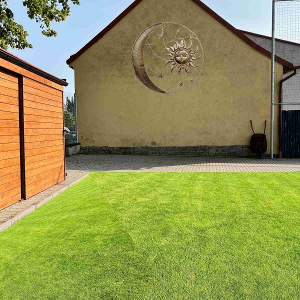 Dekorace na zeď měsíc a slunce 75 cm pravé