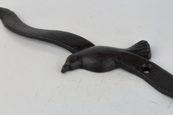 Dekorace na zeď racek litina 26,5x6cm