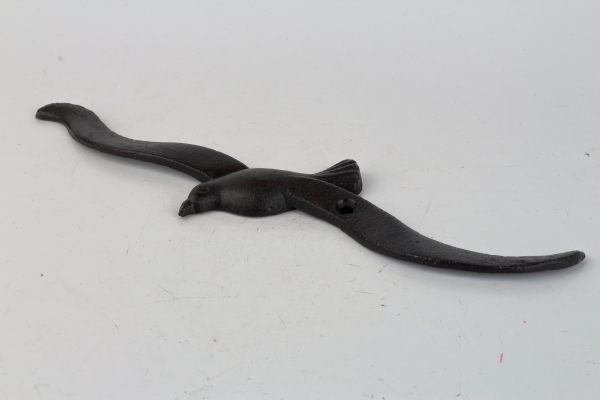 Dekorace na zeď racek litina 26,5x6cm