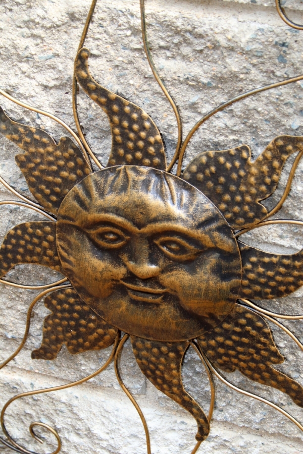 Dekorace na zeď slunce 65x1x65cm