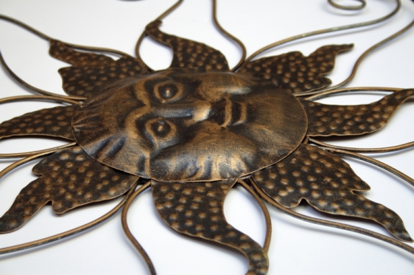 Dekorace na zeď slunce 65x1x65cm