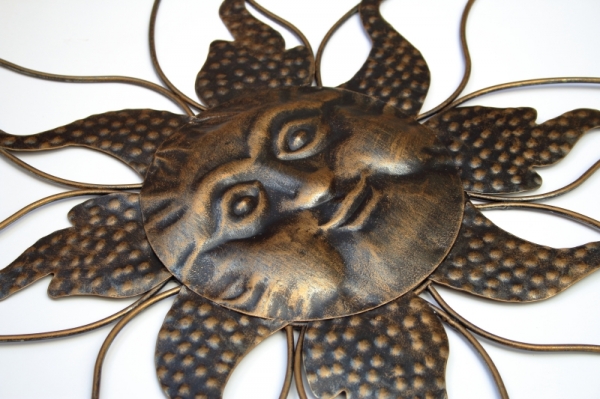 Dekorace na zeď slunce 65x1x65cm