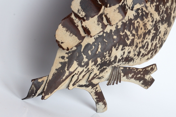 Dekorace na zeď SOVA 27x41x4cm