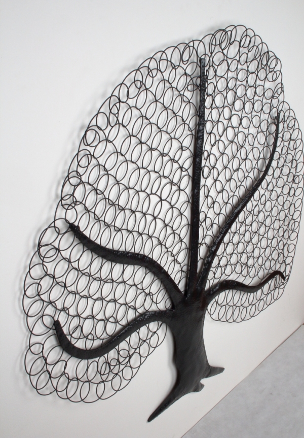 Dekorace na zeď strom 125x106cm