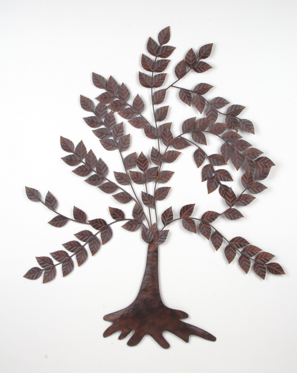 Dekorace na zeď strom 96,5x2x114,5cm