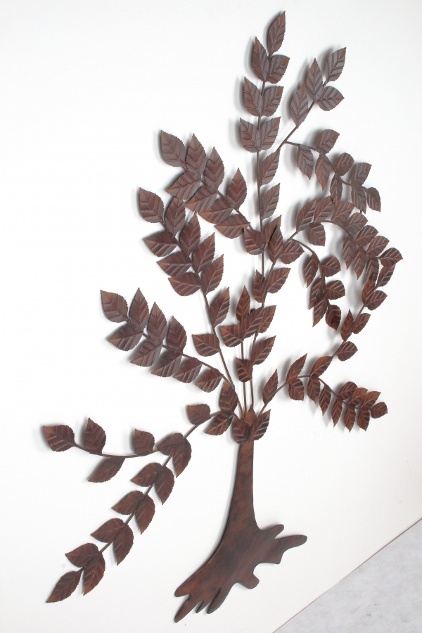 Dekorace na zeď strom 96,5x2x114,5cm