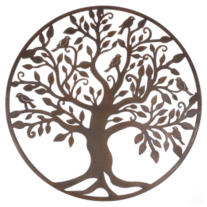 Dekorace nad postel strom 59x59cm