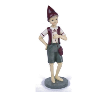Dekorace Pinocchio na podstavci 9x30x8cm
