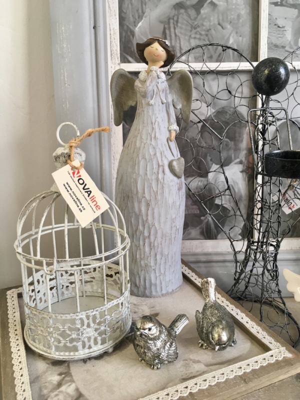 Dekorace ptáček typ B 6cm