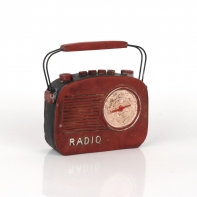 Dekorace rádio 13x3x14cm