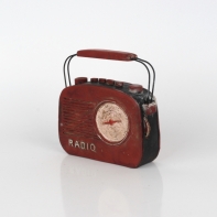Dekorace rádio 13x3x14cm