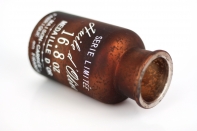 Dekorace skleněná lahvička Huile dOlive