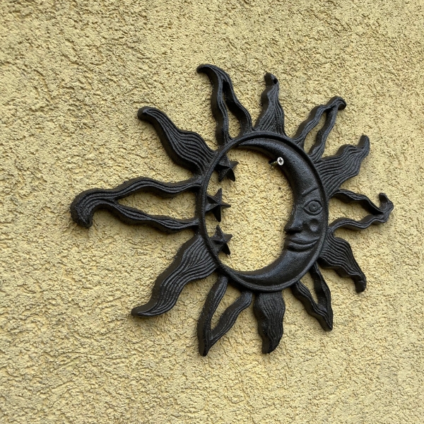 Dekorace slunce na zeď 36x26cm