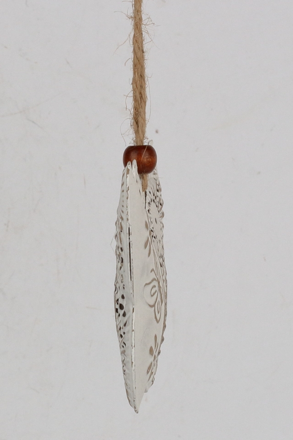 Dekorace závěsný motýl kovový 9x7,5cm