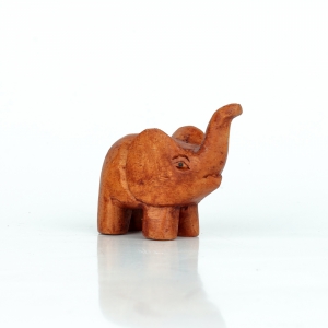 Dekorace ze dřeva slon 6cm