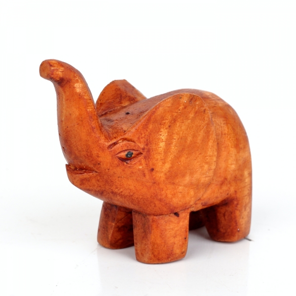 Dekorace ze dřeva slon 6cm