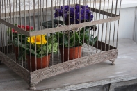 Dekorační ptačí klec 22x33x40cm