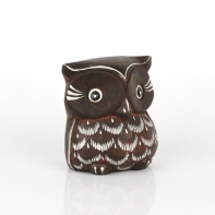 Dekorační soška sova 10cm