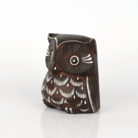 Dekorační soška sova 10cm