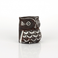 Dekorační soška sova 8cm