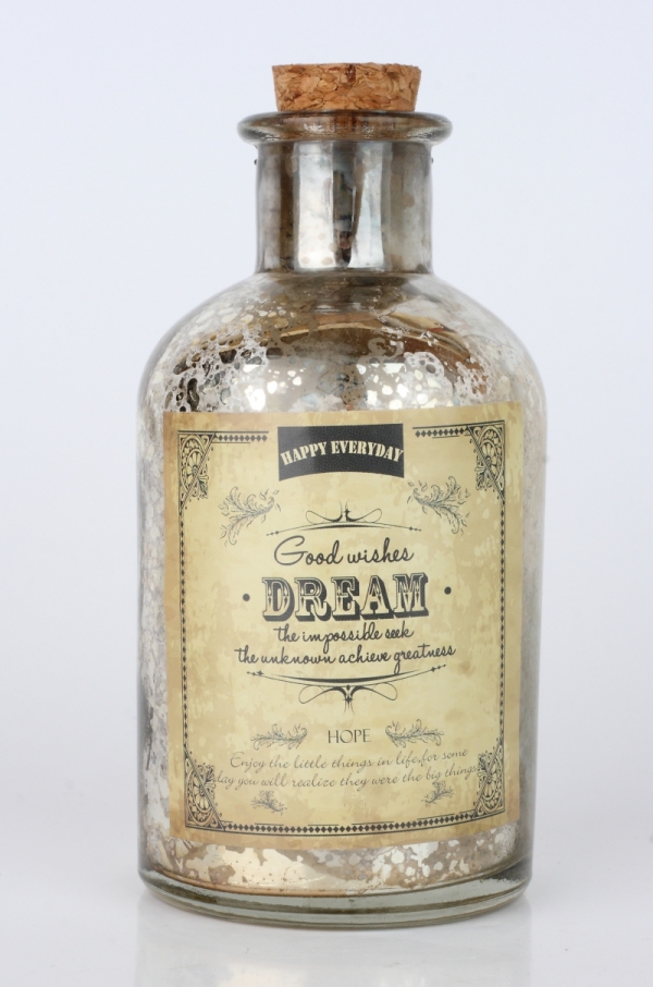 Dekorativní láhev vintage 6x13cm