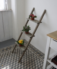 Dekorativní žebřík hnědý 120cm