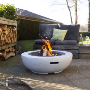 Designové ohniště s poklopem 90x90x43cm