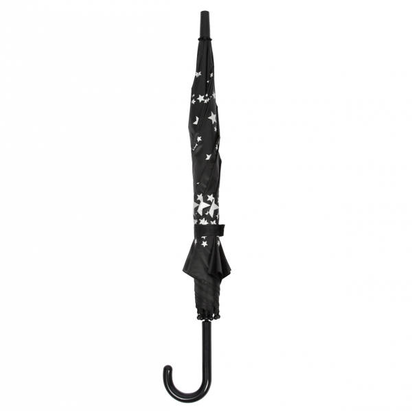 Deštník dětský 87,5 x 87,5 x 71,2 cm s reflexními hvězdičkami