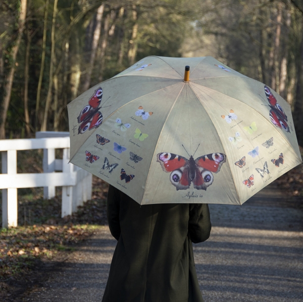 Deštník s motýly 120 x 120 x 95 cm