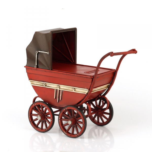 Dětská pokladnička kočár 28x16x26cm