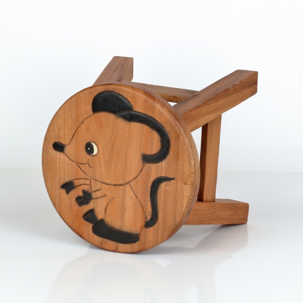 Dětská stolička myška 26cm