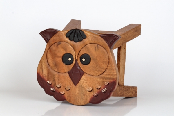 Dětská stolička sova 26cm
