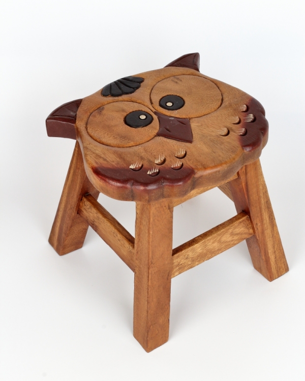 Dětská stolička sova 26cm