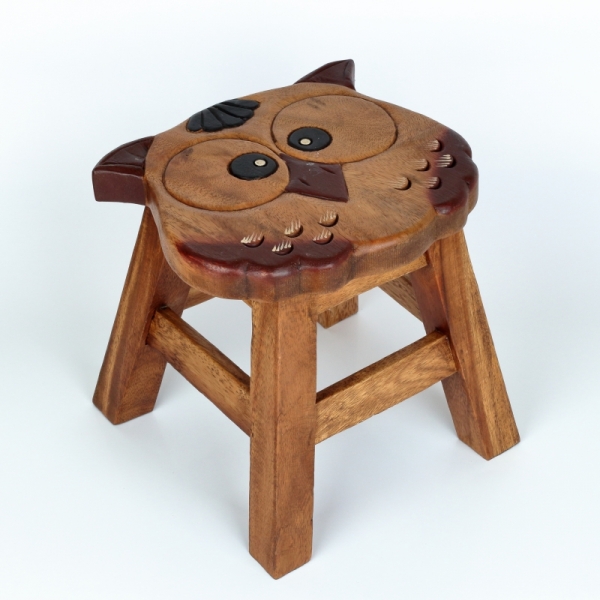 Dětská stolička sova 26cm