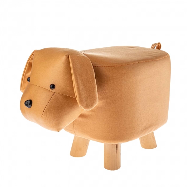 Dětská stolička taburet pejsek 28 x 45 x 24cm