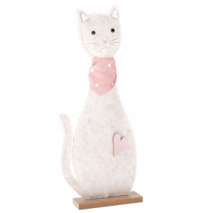 Dětské dekorace kočka 13x32,5x4cm