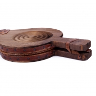 Dmychadlo z pravé kůže 48cm