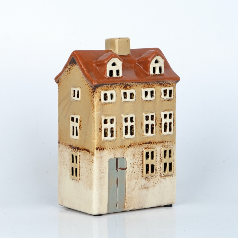 Domeček na čajovou svíčku 11,5x18,5x8cm D