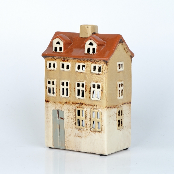 Domeček na čajovou svíčku 11,5x18,5x8cm D