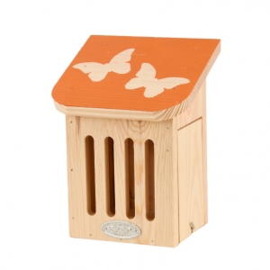 Domeček pro motýly oranžový 15x12x20cm