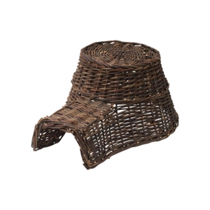 Domek pro ježky z proutí 37,8x53x25,5cm