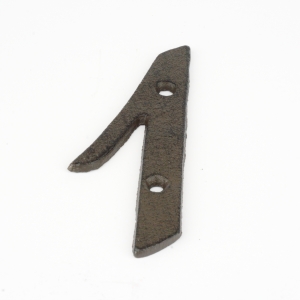 Domovní čísla 1 litina 10,5cm